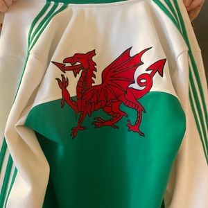 Wales adidas track jacket